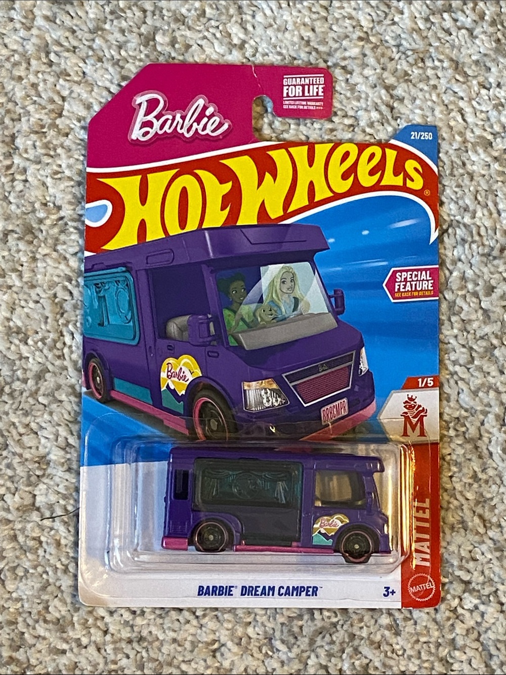 Barbie Dream Camper - Purple with Pink Accents hot wheels toy